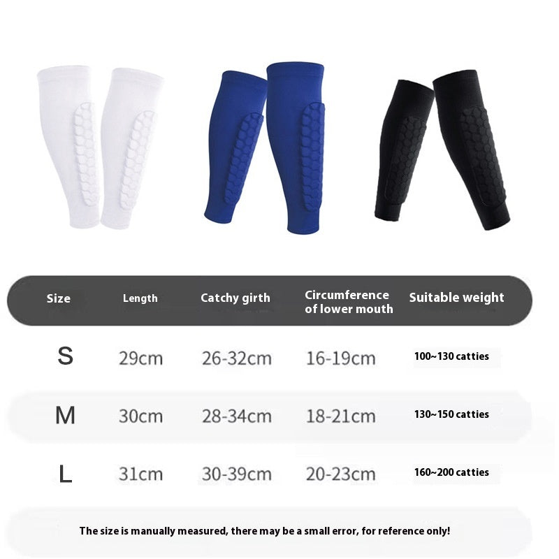 Honeycomb Shank Protection Foot Sock Men's Anti-collision Non-slip Sell My Stuff