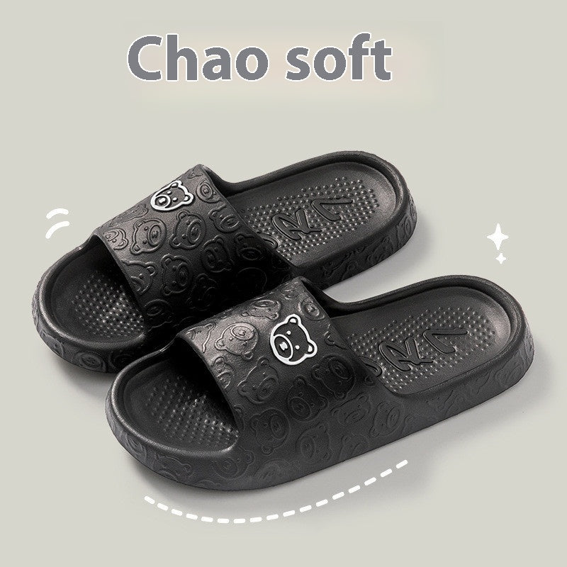 Men's Non-slip Deodorant Home Slippers