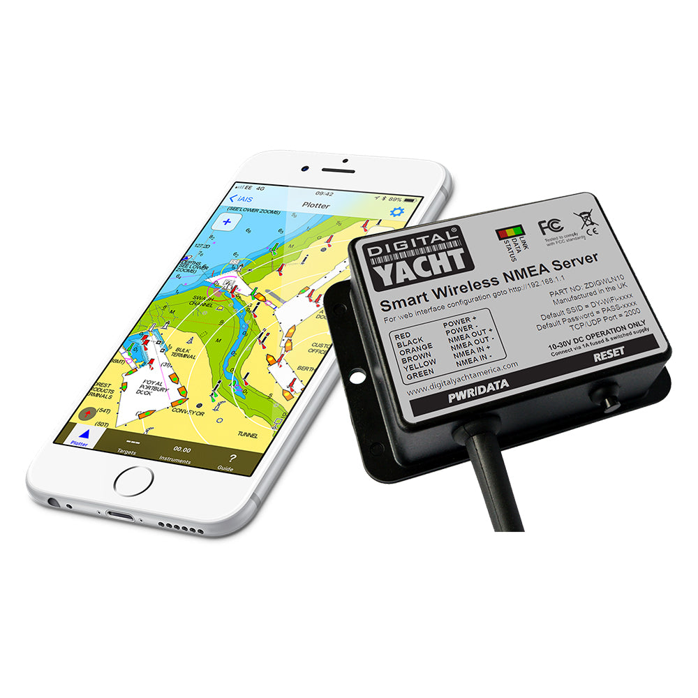 Digital Yacht WLN10 Smart NMEA to WiFi Converter - 4800 Baud TRAPSKI
