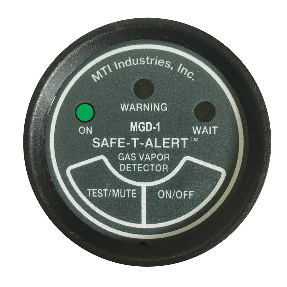 Safe-T-Alert Gas Vapor Alarm UL 2" Instrument Case - Black TRAPSKI