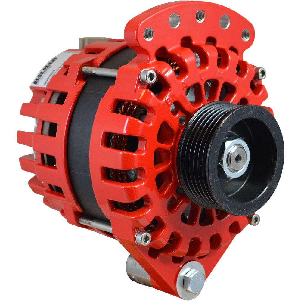 Balmar Alternator 170 Amp, 12V Single Foot Internal Regulator K6 Pulley TRAPSKI