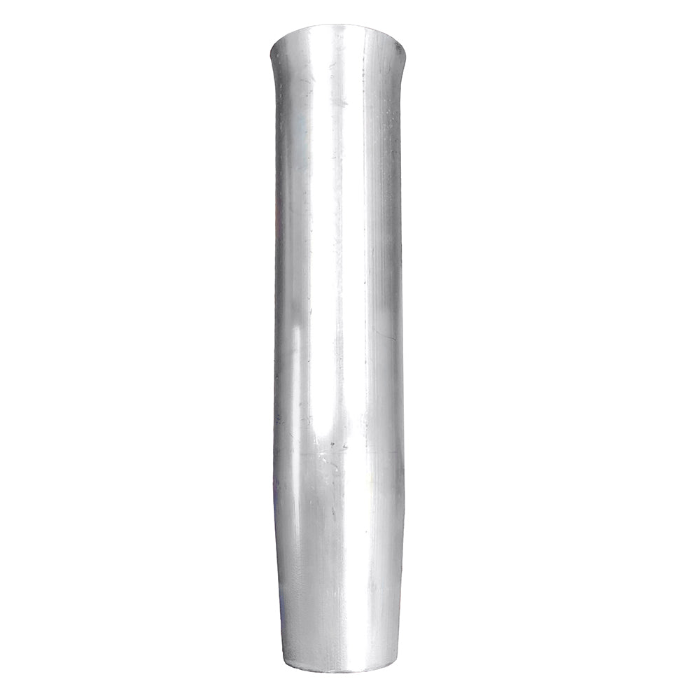 Tigress Weld On Aluminum Flared Rod Holder w/o Blade Mill Finished 10" TRAPSKI