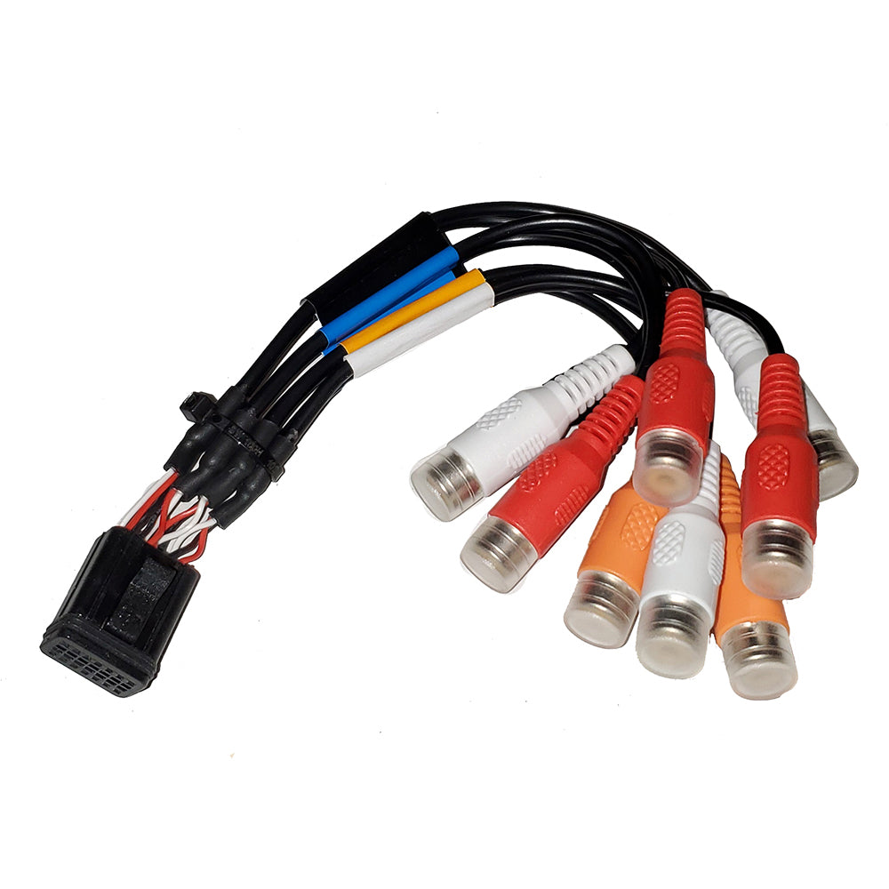 Fusion Wire Harness f/ MS-RA670  MS-RA770 Stereo - Zone 1  2 (B Port-RCA) TRAPSKI