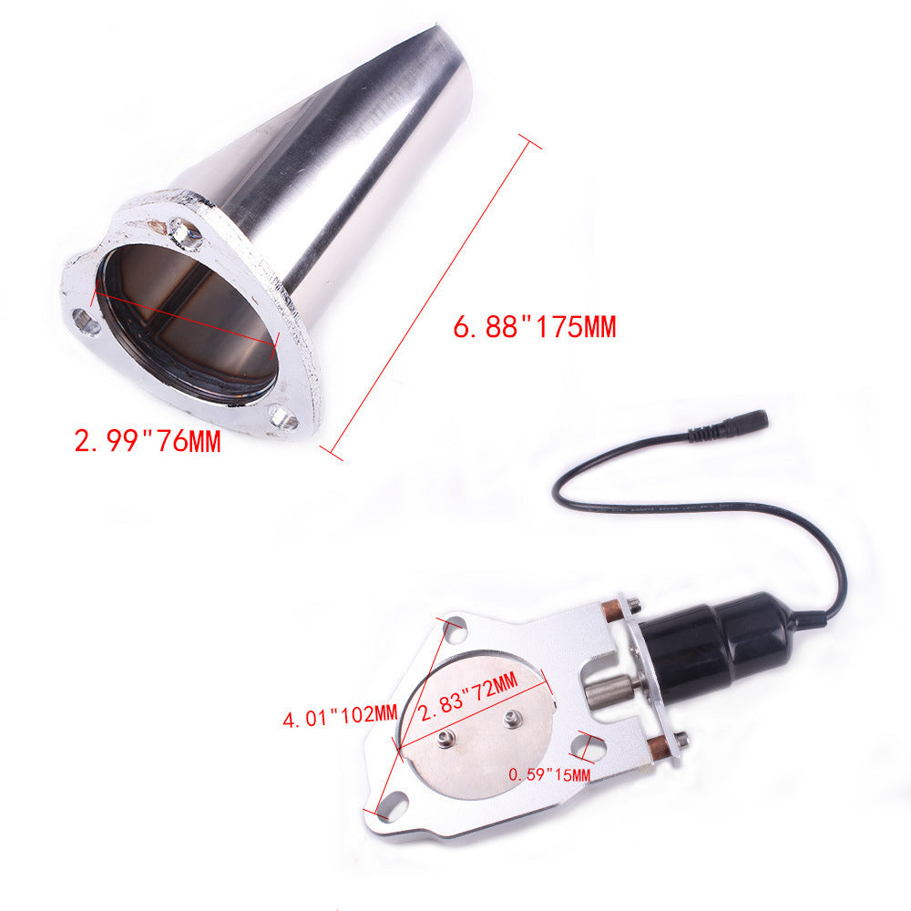 Remote-Controlled Exhaust Tip – Half Controller Set