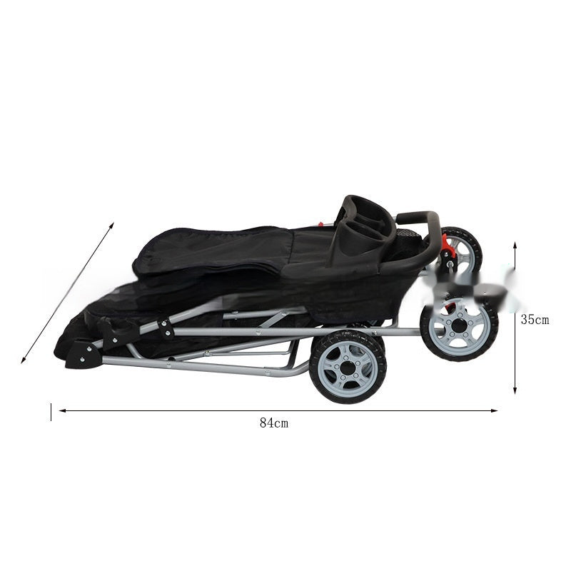 Lightweight Folding Small Pet Stroller