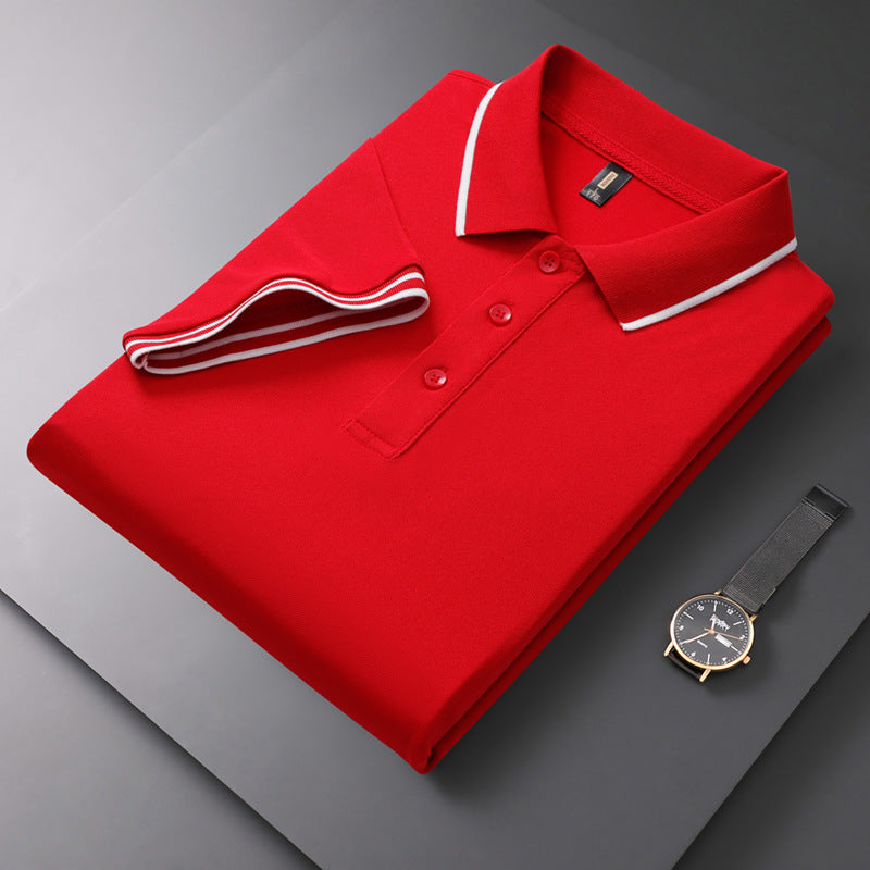 Men's Polo Shirt Summer Short Sleeve