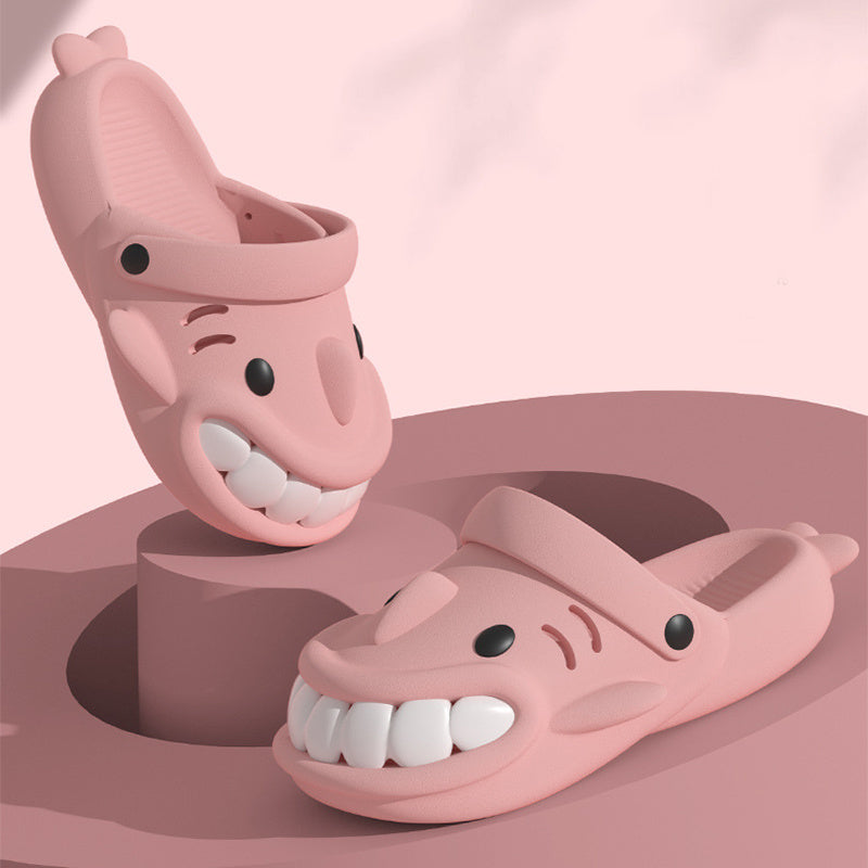 New Cute Funny Shark Slippers: Indoor Non-Slip Home Slipper