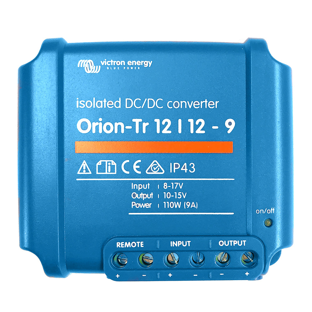 Victron Orion-TR DC-DC Converter - 12 VDC to 12 VDC - 9AMP Isolated TRAPSKI