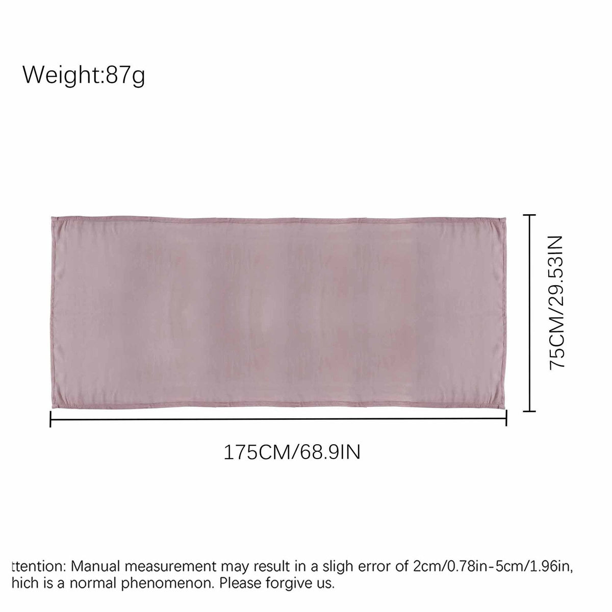 Modal Breathable Scarf Womens Solid Color