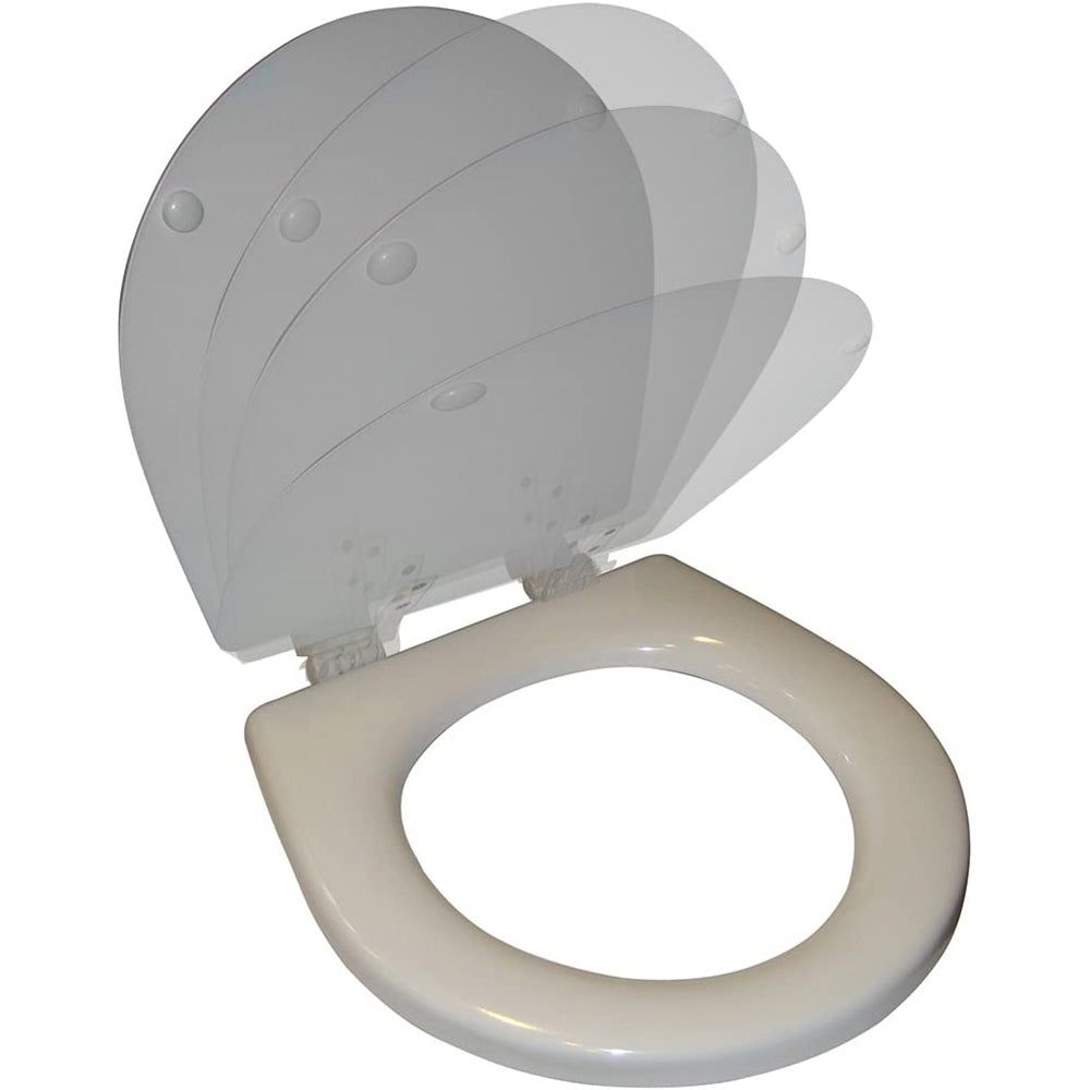 Raritan Soft Close Household Style Seat  Cover - White TRAPSKI