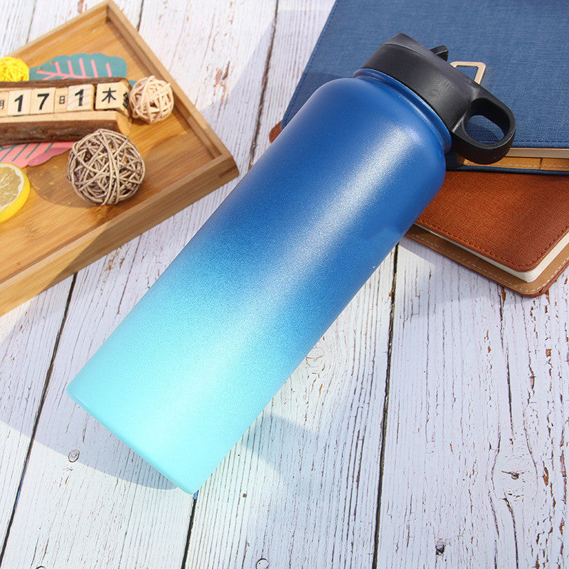 Stainless Steel Wide-Mouth Vacuum Flask for Outdoors