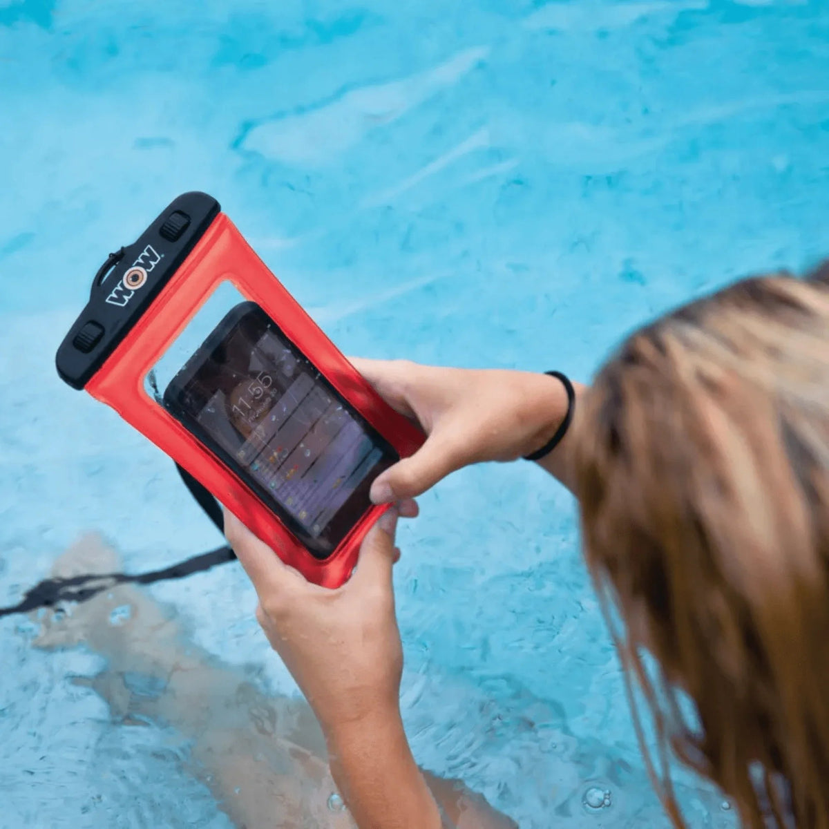 WOW Watersports H2O-Proof Waterproof Smart Phone Holder 4" x 8"