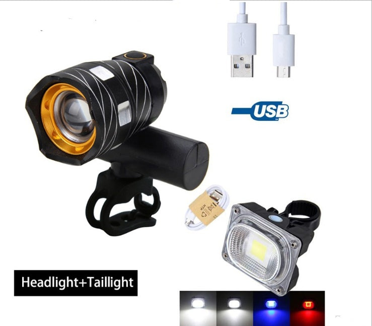 USB Rechargeable Bike Headlight