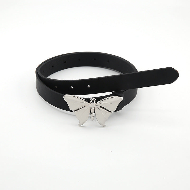 Millennium Hot Girl Metal Butterfly Belt