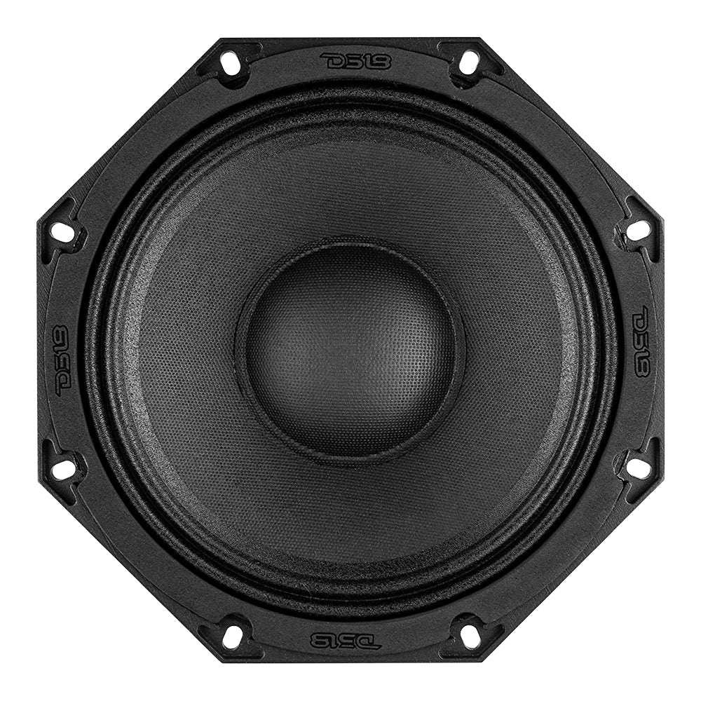 Octagonal 8" Mid-Range Loudspeaker 400 Watts Rms 8-Ohm DS18
