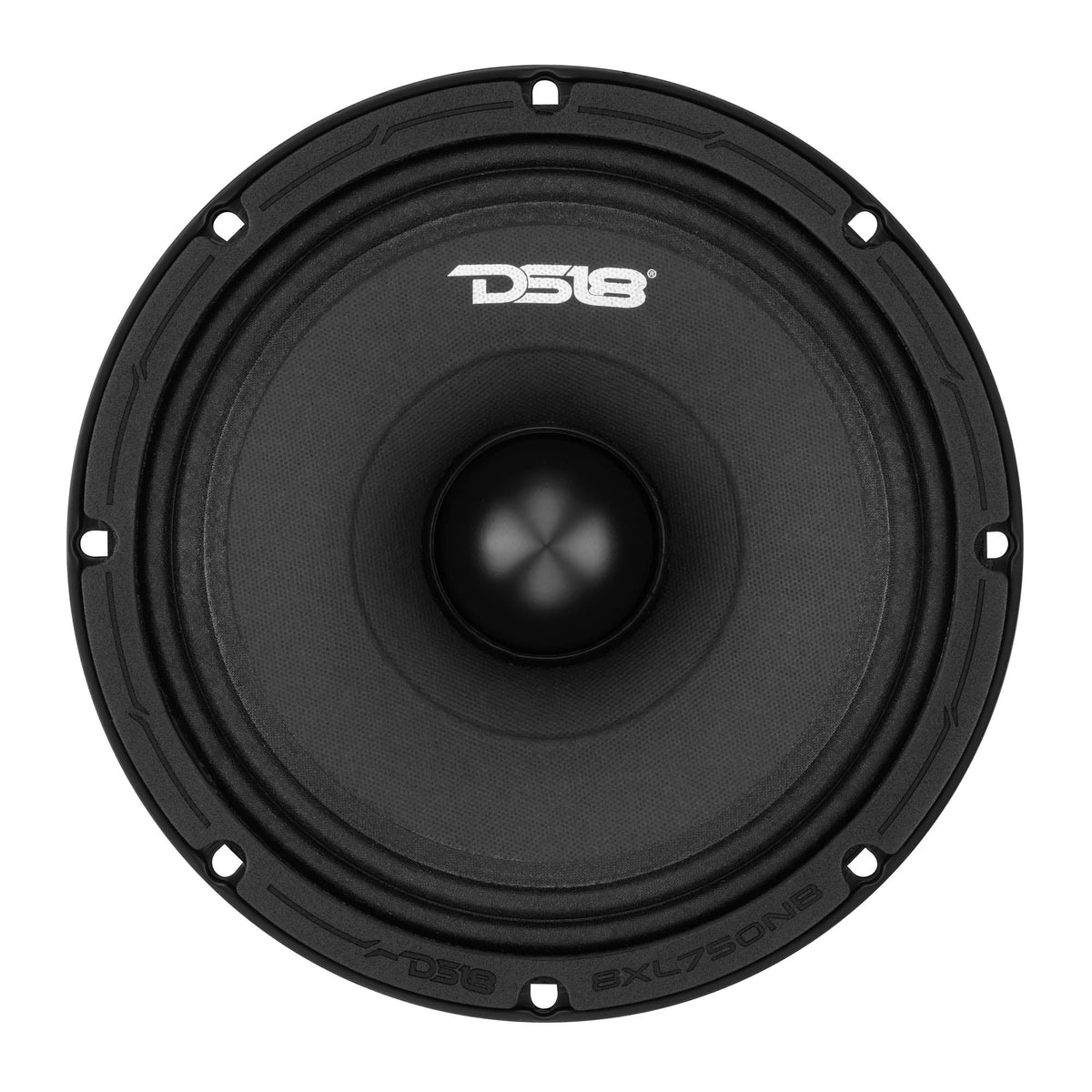 8" Midrange Loudspeaker with Neodymium Rings and Aluminum Bullet | 375 Watts RMS 4-Ohm DS18