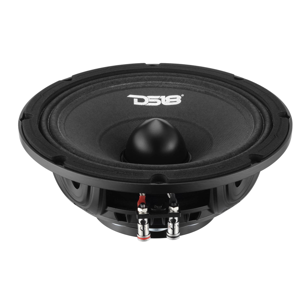 8" Midrange Loudspeaker with Neodymium Rings and Aluminum Bullet | 375 Watts RMS 4-Ohm DS18