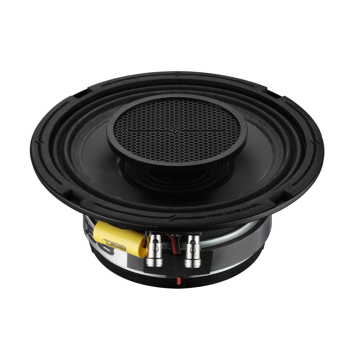 PRO 6.5" Shallow Coaxial Hybrid Mid-Range Loudspeaker with Built-in Driver | 150W RMS 4-Ohm DS18