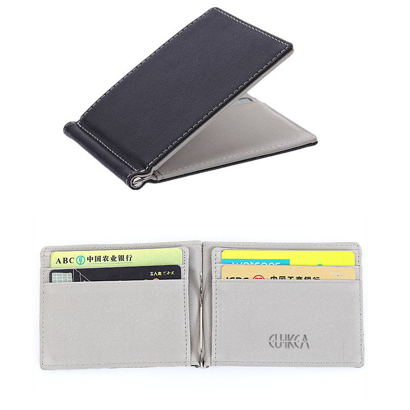 Creative PU Fashion Wallet Business Card Holder