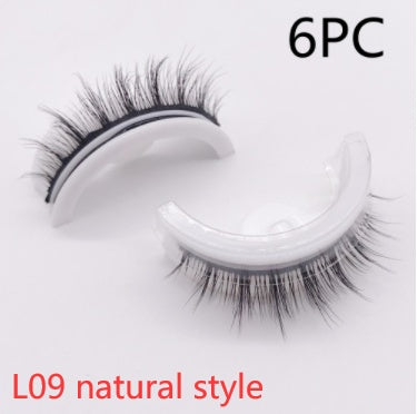 Reusable 3D Self-Adhesive Mink Lashes