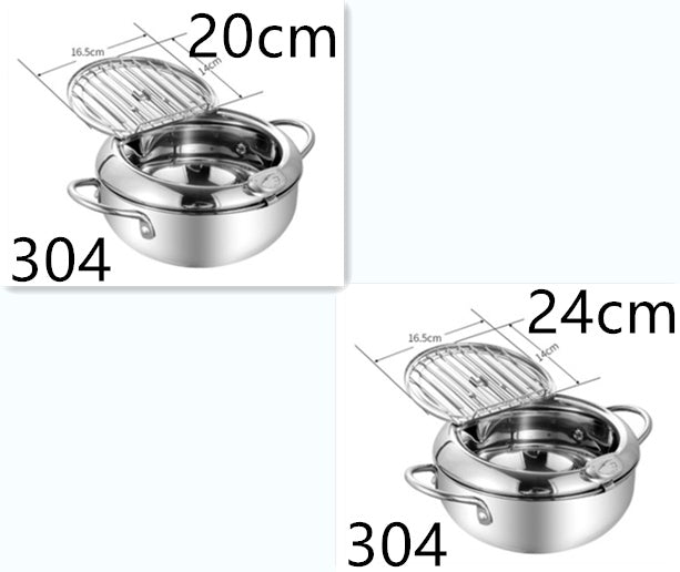 Stainless Steel Telescopic Frying Basket