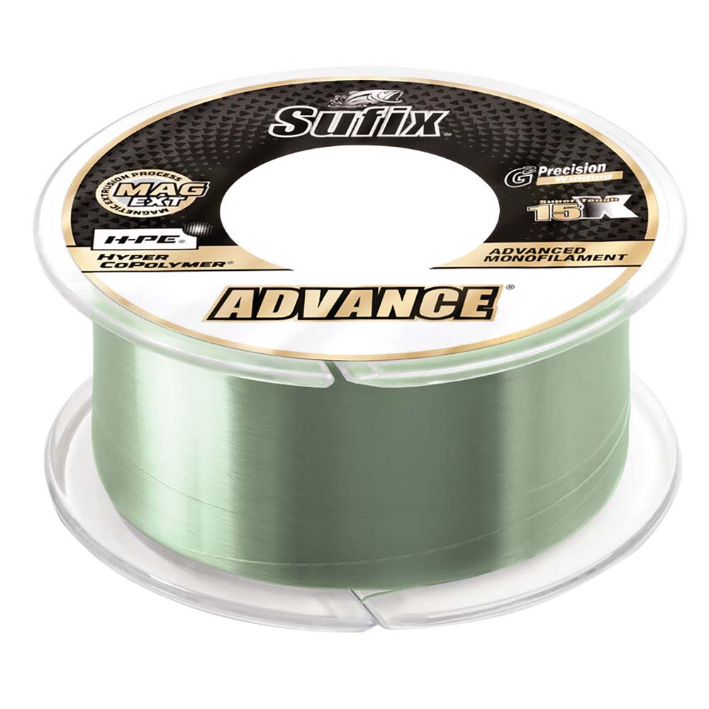 Sufix Advance Monofilament - 20lb - Low-Vis Green - 330 yds TRAPSKI