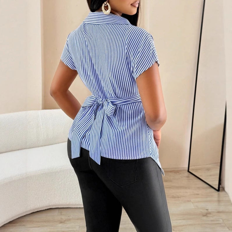 Women's Short-sleeved Shirt Top