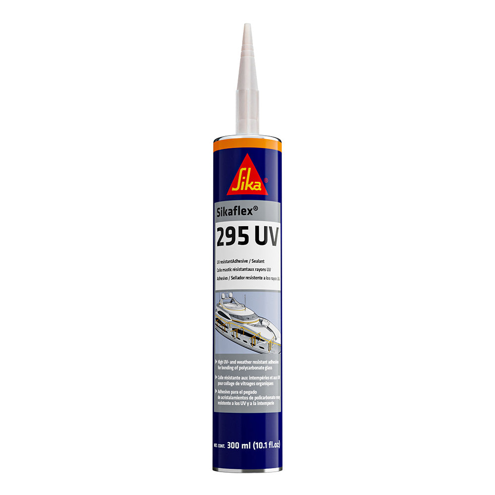 Sika Sikaflex 295 UV - White - 10oz Tube w/Nozzle TRAPSKI