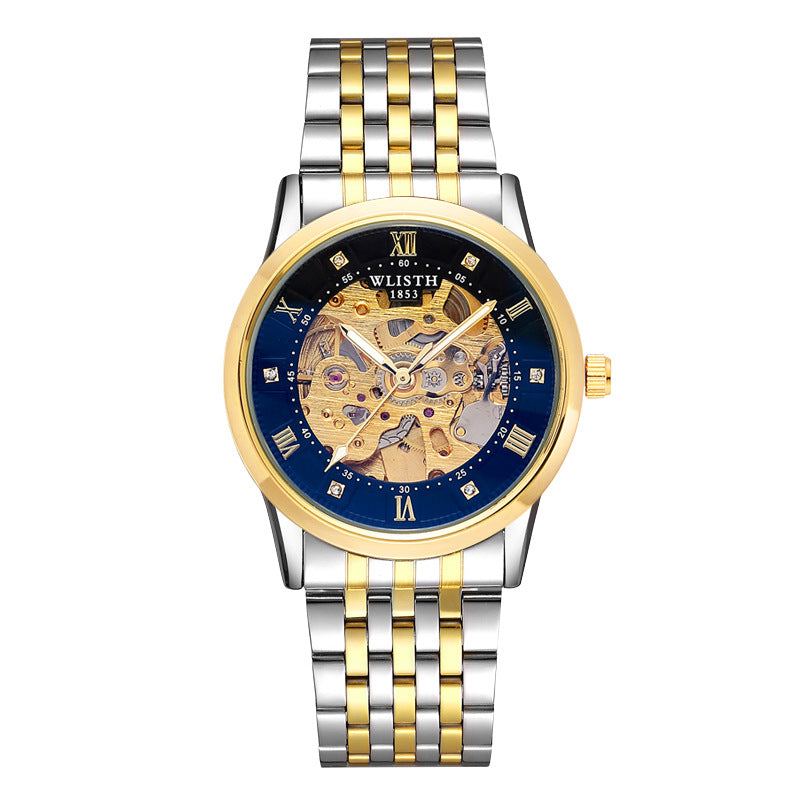 Stainless Steel Waterproof Business Automatic Mechanical Watch
