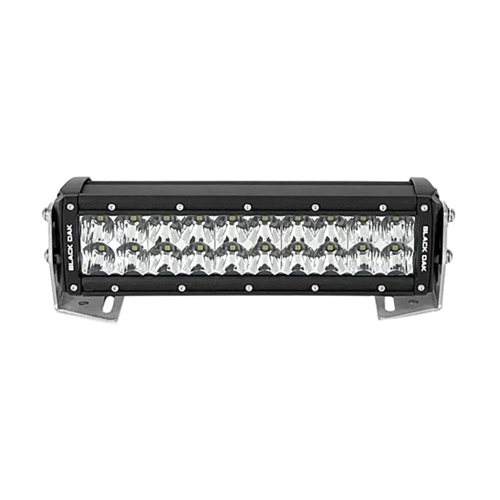Black Oak Pro Series 3.0 Double Row 10" LED Light Bar - Combo Optics - Black Housing TRAPSKI