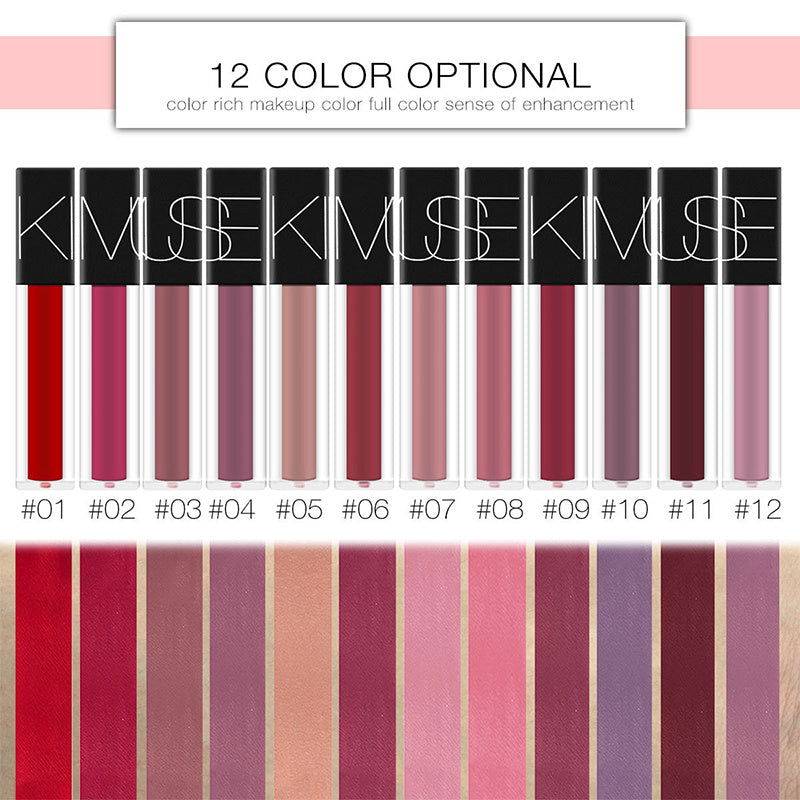 KIMUSE Matte Liquid Lipstick