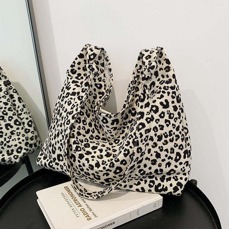 Leopard Print Shoulder Bag