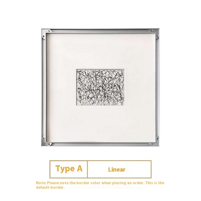 Modern Simple Black And White Line Decorative Painting My Store