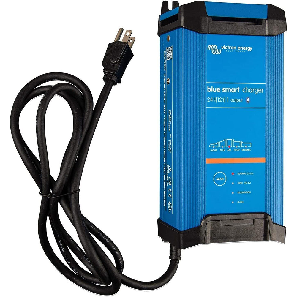 Victron Blue Smart IP22 24VDC 12A 1 Bank 120V Charger - Dry Mount TRAPSKI