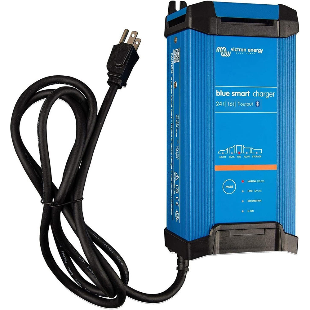 Victron Blue Smart IP22 24VDC 16A 1 Bank 120V Charger - Dry Mount TRAPSKI