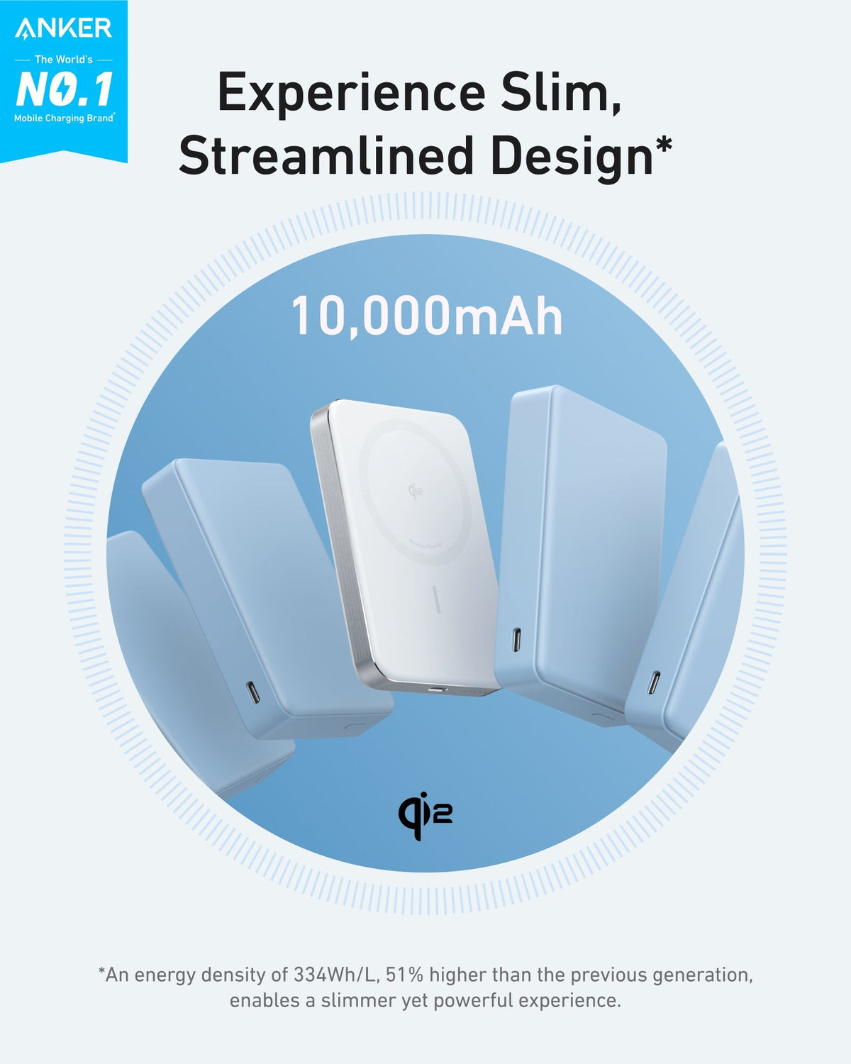 Anker MagGo Power Bank (10K, Slim) Anker
