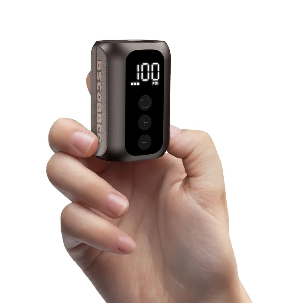 BSCOBBER A5mini Portable Air Pump | Wireless Rechargeable Tire Inflator 100PSI MyPetiteCar.com