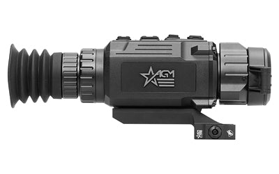 AGM Global Vision Rattler V2 -  1X/2X/4X/8X Digital Zoom -  19mm Objective -  Multiple Reticles -  256x192 Resolution -  Fixed ADM Mount -  Matte Finish -  Black Atomic Defense