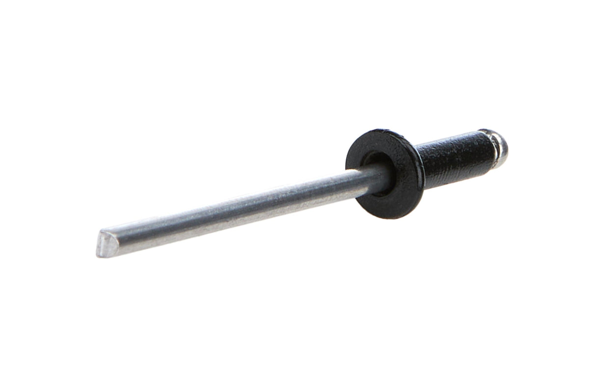 1/8in Alum Rivet Black 500pk 1/8in-1/4in - ALL18193 Vinyasa Automotive