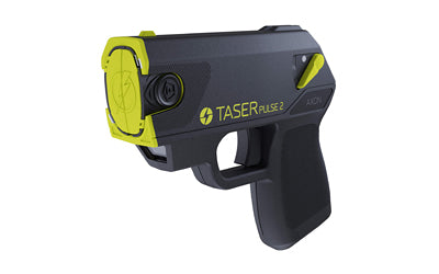 TASER Pulse 2 Kit -  Black and Yellow -  Includes 2 Live Cartridges -  Lithium Battery -  Conductive Practice Target -  and Soft Carry Sleeve Atomic Defense