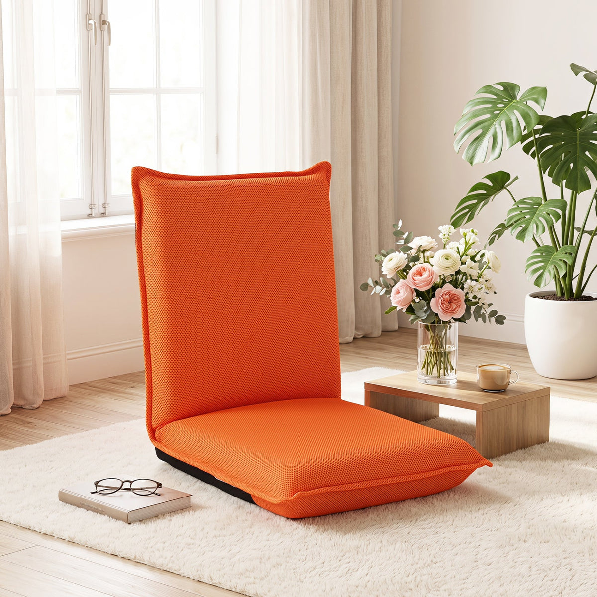 Adjustable Floor Chair with 6 Reclining Positions DirectDeals