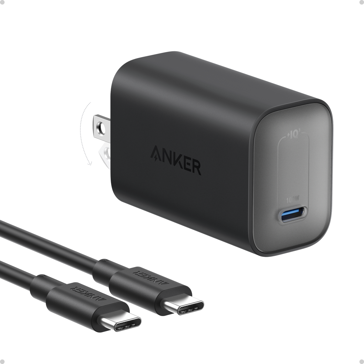 Anker Nano Charger (100W) with USB-C Cable Anker