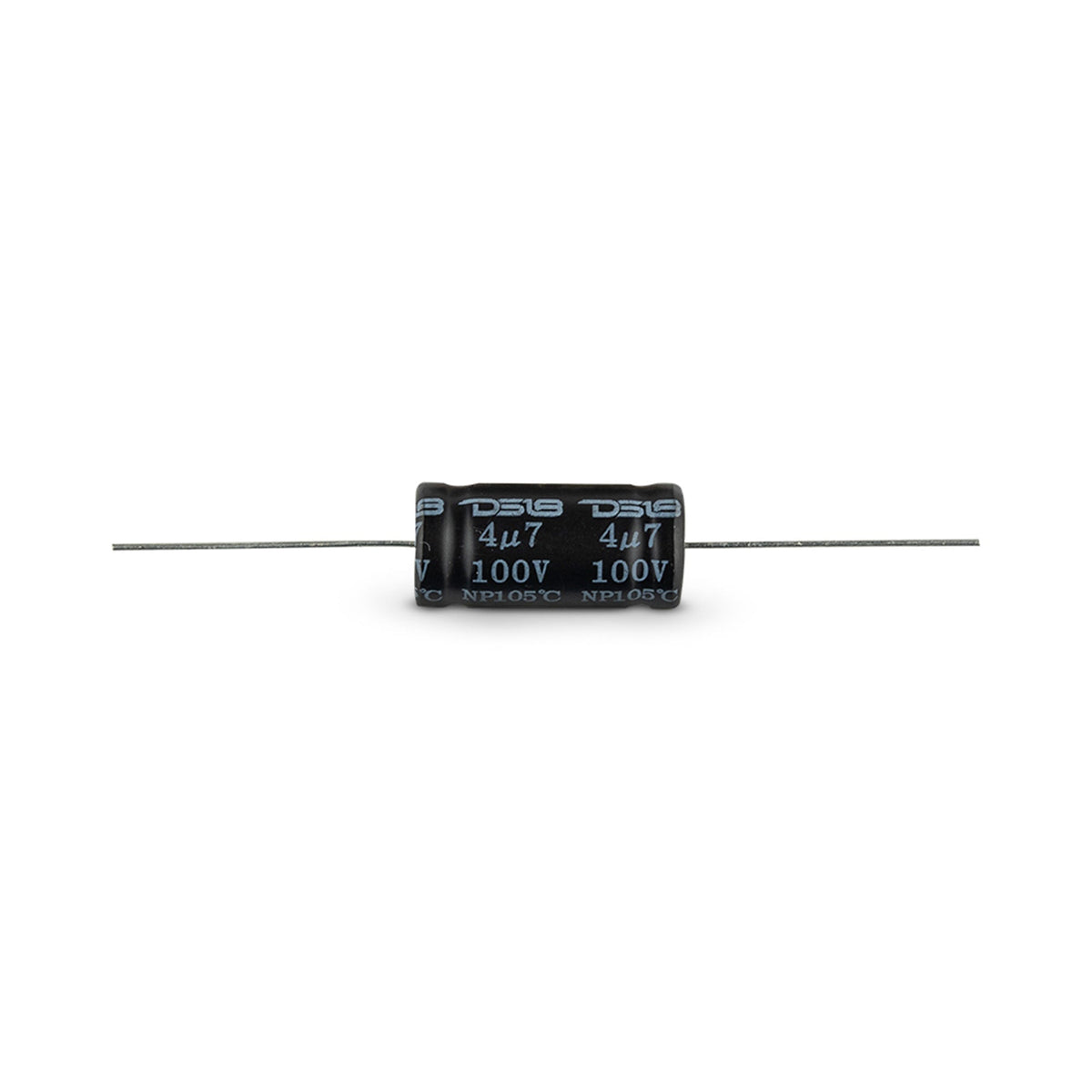 DS18 BB4.7UF/100V-10PK 4.7uF 100V Non-Polarized Bass Blocking Capacitor DS18