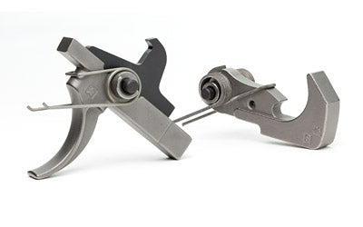 Bravo Company PNT (Polished |  Nickel |  Teflon) Trigger Assembly |  Fits AR-15 |  Nickel Finish Atomic Defense