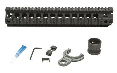 Bravo Company Quad Rail |  Picatinny Rail |  Fits AR Rifles |  12" |  Black Atomic Defense