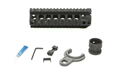 Bravo Company Quad Rail |  Picatinny Rail |  Fits AR Rifles |  7" |  Black Atomic Defense