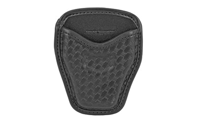 Bianchi Model 7934 AccuMold Elite Open Handcuff Case |  Basket Weave Duraskin |  Black Finish Atomic Defense