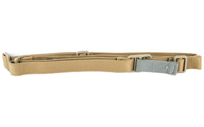 Blue Force Gear Vickers Sling -  2-Point Combat Sling -  Black -  Molded Acetal Adjuster -  No Quick Release -  Attached with TriGlide instead of Loop Lock Atomic Defense