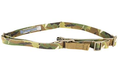 Blue Force Gear Vickers Sling -  2-Point Combat Sling -  Black -  Molded Acetal Adjuster -  No Quick Release -  Attached with TriGlide instead of Loop Lock Atomic Defense