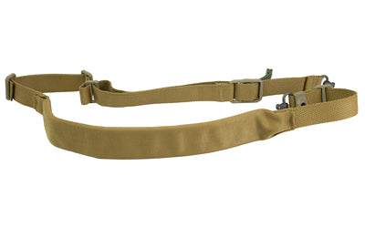 Blue Force Gear Vickers 221 Sling -  Padded -  2-To-1 Point Sling -  Black -  Push Button Swivel -  Molded Acetal Adjuster Atomic Defense